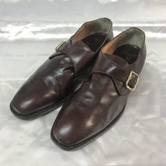 エルメネジルドゼニア】COUTURE/イタリア製/シボ革/モンク/8EE - メルカリ