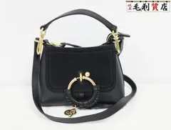 シーバイクロエ SEE BY CHLOE ショルダーバッグ ジョアン ミニ JOAN CHS18WS975330 ブラック 美品 【中古】バッグのサムネイル