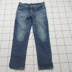 ◇ Θ EDWIN エドウィン アメカジ ストレートウォッシュデニムパンツ サイズS ブルー系 レディース E  【1508260027182】