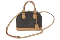 LOUIS VUITTON ルイヴィトン アルマBB 2WAYハンドバッグ 現行モデル M46990 モノグラム ゴールド金具 美品 中古 4c075235のサムネイル