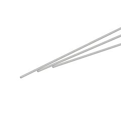 新品 uxcell 304ステンレス鋼キャピラリーチューブ 外径1 mm x 0.3 mm壁厚さ 250 mm長さ メタルチューブ 産業機械用 3個