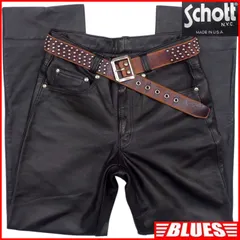 2025年最新】レザーパンツ schottの人気アイテム - メルカリ