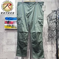 未使用 ROTHCO BDUパンツ カーゴパンツ XL オリーブドラブ ロスコ 米軍 ミリタリー アーミー 7838