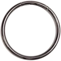 【アウトレット】丸カラビナ86mm　5色展開　ビッグ丸カン　訳あり品【makuzo shop】