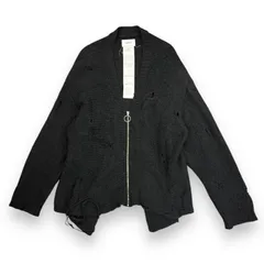 最終 doublet ブラック カーディガン 前面刺繍 Sun Flower Pattern Cardigan - Black – WINGBELL & CO.