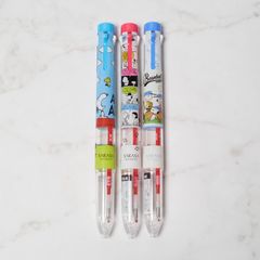 サラサセレクト×スヌーピー 5色ホルダー 3種セット