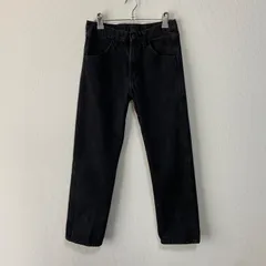 RUSTLER ラスラー ブラックストレートデニムパンツ