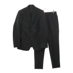 VERSACE (ヴェルサーチ) 2B テーラードジャケット センタープレス スラックスパンツ セットアップスーツ ブラック A77068 A77069のサムネイル