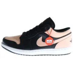 NIKE (ナイキ) AIR JORDAN 1 LOW エア ジョーダン 1 ローカットスニーカー ブラック/ピンク US11/29cm 553558-034