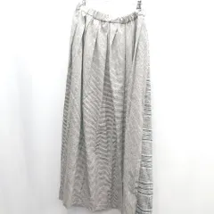 ◇ ⊇ AMERICAN HOLIC アメリカン ホリック チェック柄 ロング フレア スカート サイズM ブラウン系 レディース E  【1503050031769】