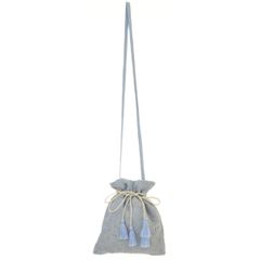 【BUNON / ブノン 】Embroidery Drawstring Bag エンブロイダリー ドローストリング 刺繍 バッグ