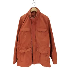 エルエルビーン　ミリタリージャケット 90's L.L.Bean Wool Lined Leather Collar Cotton Canvas Jacket