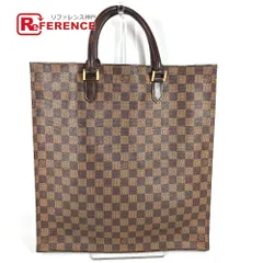LOUIS VUITTON ルイヴィトン トートバッグ サックプラ N51140 ダミエキャンバス エベヌ ブラウン