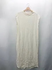 ◇ ⊂◎●未使用● natural couture ナチュラルクチュール コットン100% ノースリーブ マキシ ワンピース サイズM ベージュ レディース E  【1409240052821】のサムネイル