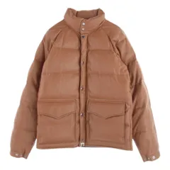 A BATHING APE アベイシングエイプ ダウンジャケット 復刻 シープスキン レザー ダウン ジャケット ブラウン系 M【中古】のサムネイル