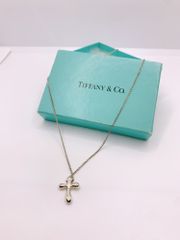 TIFFANY&Co./ティファニー　ネックレス　ペンダント　エルサ・ペレッティ　クロスモチーフ　十字架　シルバー925　YY002