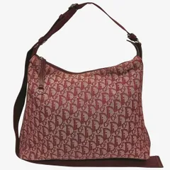 ディオール　Dior　トロッター　ボルドー　バッグ　ショルダーバッグ　レディース