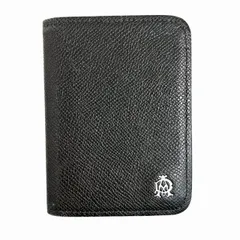 ダンヒル dunhill カードケース 名刺入れ パスケース レザー ロゴ 茶 ブラウン