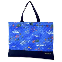COLORFUL CANDY STYLE レッスンバッグ 男の子 レッスンバッグ キルティング ブルーラグーン N0248500