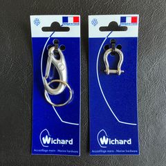 WICHARD セーラー カラビナ S と バウ シャックル S セット