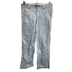 Dickies ワークパンツ W32 ディッキーズ スリムストレート ライトブルー 古着卸 アメリカ仕入 2402-488