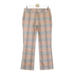 サイズ：82 ROSASEN ロサーセン  ストレッチパンツ チェック柄 グレー系 [240101453462] ゴルフウェア メンズ ストスト