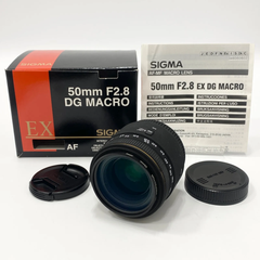 【 美品】シグマ SIGMA AF MACRO 50mm F2.8 EX DG 標準単焦点マクロレンズ PENTAX