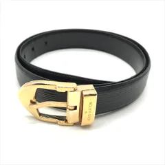 良品 LOUIS VITON ルイヴィトン エピ サンチュール クラシック ベルト ブラック ゴールド 服飾小物 メンズ m8489