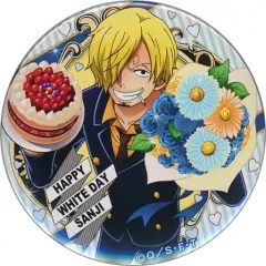 2025年最新】onepiece ホワイトデー缶バッジ サンジの人気