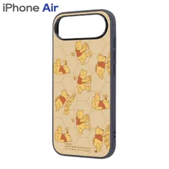 iPhoneAir ケース ディズニー プーさん はちみつ キャラクター グッズ 衝撃吸収 ハイブリッド 保護 スマホ カバー ハード iPhone 2025 6.5inch 1眼 【１週間以内発送】【ゆうパケットにて発送】