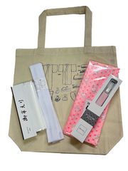 小物セット　小物バック付き　腰紐　伊達締め　コーリンベルト　半衿