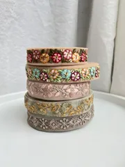 インド刺繍リボン　1ロール