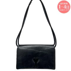 新品 AMI PARIS アミパリス ULL164 AL0052 001 Voulez-Vous ストラップ ウォレット