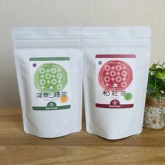 深蒸し緑茶＆和紅茶