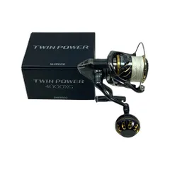 シマノ 20ツインパワー4000XG SHIMANO TWINPOWER箱付き シマノ(SHIMANO) 20 ツインパワー 4000 041449｜アウトドア用品