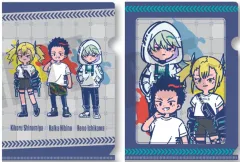 【中古】クリアファイル 日比野カフカ＆市川レノ＆四ノ宮キコル れとぽぷ 第2弾 A5クリアファイルセット 「アニメ 怪獣8号」