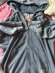 GUESS(ゲス) デニム ジップアップパーカー フード付き 新品