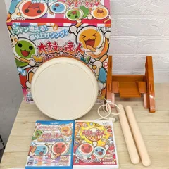 WiiU本体＋太鼓の達人本体＋ソフト3本 任天堂 WiiU 太鼓の達人 Wii Uば~じょん! (ソフト単品版) ソフト