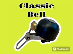 【新品・未使用】自転車 レトロ クラシック ベル｜ブラック