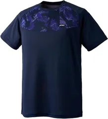 【新品】 prince（プリンス） メンズ ユニセックス ゲームシャツ プリンス テニスウエアー バドミントンウェア 半袖シャツ 吸汗速乾 UPF50+　ネイビー MF4029-127