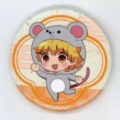 【中古】バッジ・ピンズ 我妻善逸 「鬼滅の刃 えふぉるめ パジャキャラ缶バッジ 第5弾」