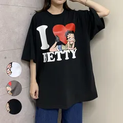 BETTY BOOP ベティブープ ベティちゃん ビッグTee ビッグ Tシャツ レディース 半袖
