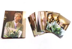 【中古】グッズセット ホシ(SEVENTEEN) ハードカバーバインダー＆ブックレット(トレーディングカード24枚) 「CD SPILL THE FEELS CARAT Ver.」 封入特典