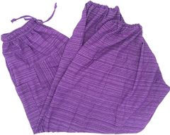 senannam タイパンツ サルエルパンツ アラジンパンツ メンズ レディース ユニセックス カジュアル スウェット 夏冬 オールシーズン コーデ( パープル,  Free Size)