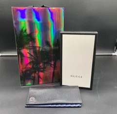 026 GUCCI 財布 レザー ブラック 空き箱 黒 袋 グッチ ウォレット 服飾小物 ブランド