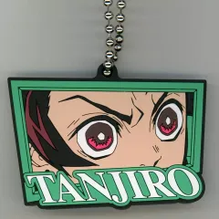 【中古】キーホルダー 竈門炭治郎 極厚ラバーキーホルダー 「劇場版 鬼滅の刃 無限列車編 リバイバル上映」 ポップコーンバッグ購入特典