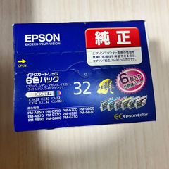 【新品・未使用】EPSON 純正インク IC6CL32 6色