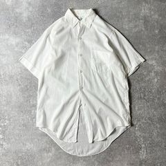 雰囲気系 60s Lightwear 無地 コットン 半袖 シャツ 14 1/2 / 60年代 ビンテージ ホワイト 白