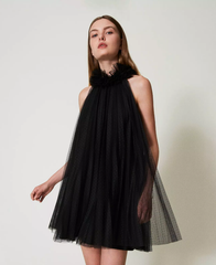 【未使用・新品】【公式正規取扱い】TWINSET ACTITUDE(ツインセットアクティテュード) チュールドレス