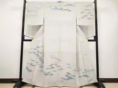 ドークブア■九寸名古屋帯　清染居　上野街子　風景文　縮緬　極上の逸品　A24 茶屋辻模様京友禅訪問着 清染居 上野街子作(g81\u0027560IJ) 特選きもの・帯紹介